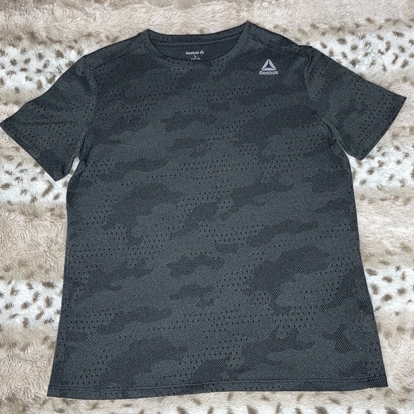 Reebok Gray Tee Size L 12-14 - Picture 2 of 7